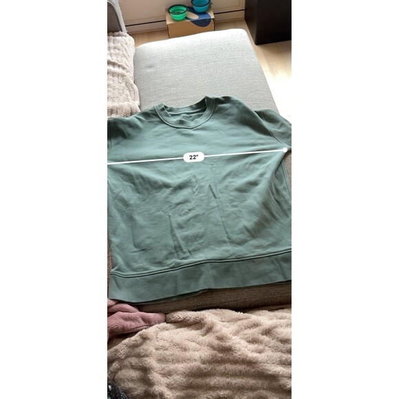 Lululemon Perfectly Oversized Crew Teal - Picture 4 of 4